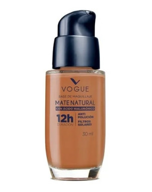 Vogue Base De Maquillaje Mate Natural Canela 30 mL