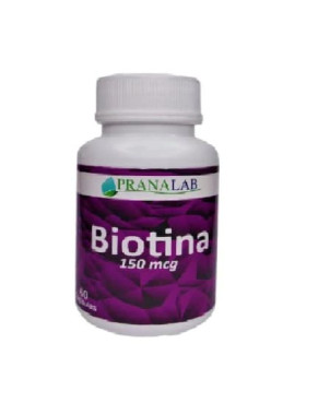 Biotina 150 Mg 60 Caps Pranalab