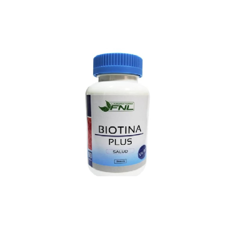 Biotina Plus 60 Caps.