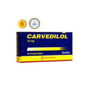 Carvedilol 25 Mg 30 Comp
