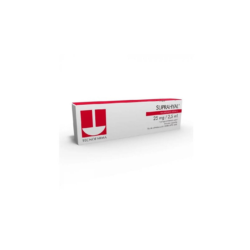 Suprahyal 25 mg/ 2.5 mL 1 Jeringa Prellenada