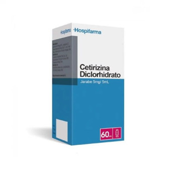 Cetirizina Jarabe 5mg/5ml 60 ml