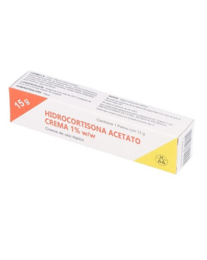 Hidrocortisona Acetato 1% 15 gramos