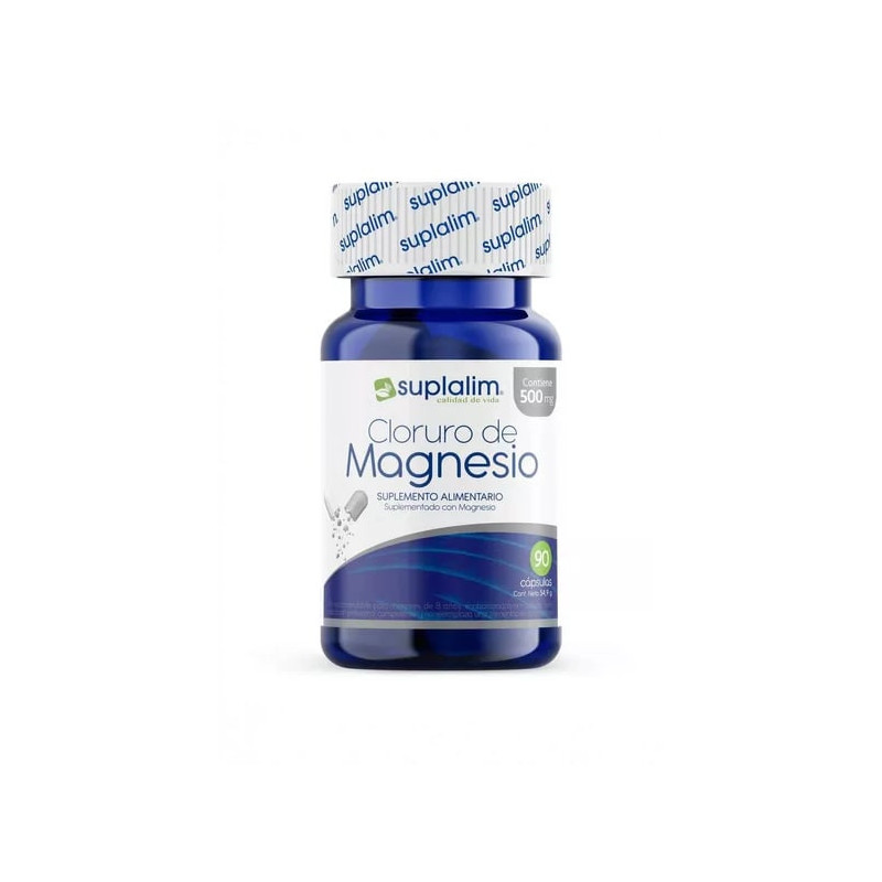 Cloruro de Magnesio 500 Mgx 90 Capsulas