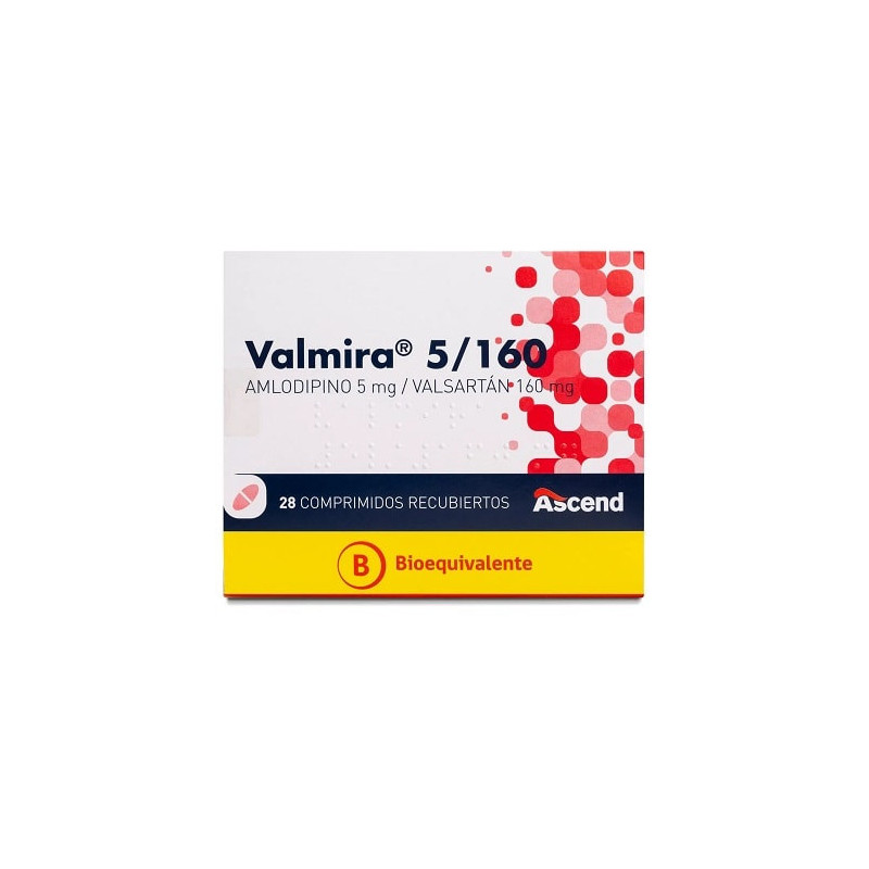 Valmira 5/160 Mg 28 comp. Recubiertos