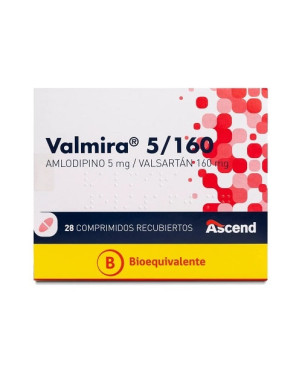 Valmira 5/160 Mg 28 comp. Recubiertos