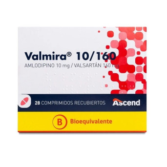 Valmira 10/160 Mg 28 comprimidos