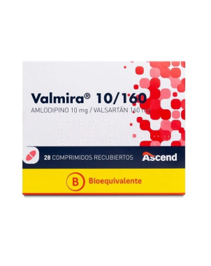 Valmira 10/160 Mg 28 comprimidos