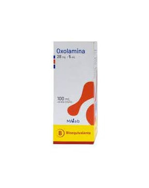 Oxolamina Infantil jarabe 28 mg / 5 ml 100 ml