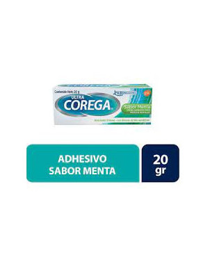 Corega Ultra Sabor Menta 20 gr