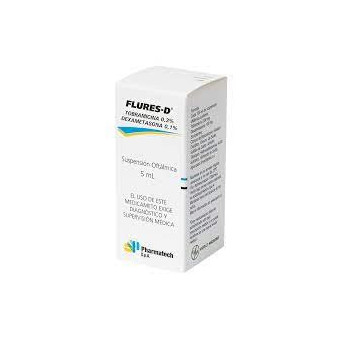 Flures D solucion oftalmico 5 mL