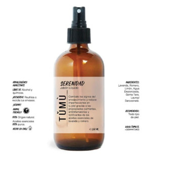 Jabon Liquido Serenidad 250 Ml Tumu