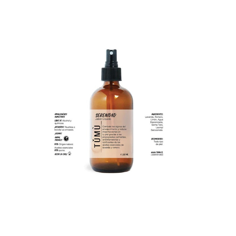 Jabon Liquido Serenidad 250 Ml Tumu
