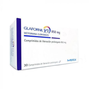 Glafornil XR 850 Mg 30 comprimidos LP
