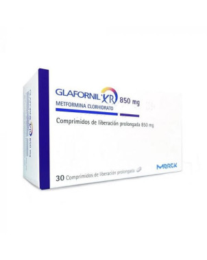Glafornil XR 850 Mg 30 comprimidos LP