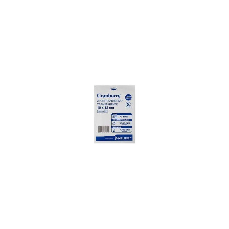 Aposito Adhesivo Transparente 10 x 12 Reutter
