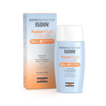Isdin Fotoprotector Fusion Fluido Color SPF 50+ Matificante Oil Free 50 mL