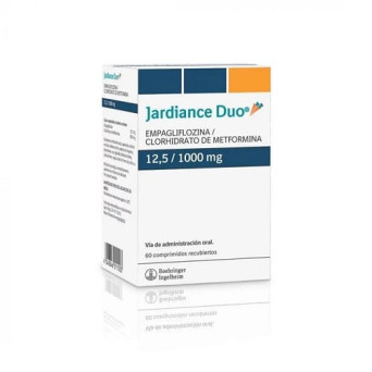 Jardiance Duo 12.5/1000 Mg 60 comprimidos