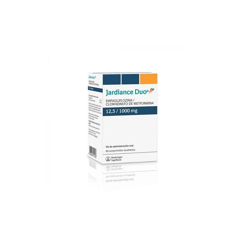 Jardiance Duo 12.5/1000 Mg 60 comprimidos