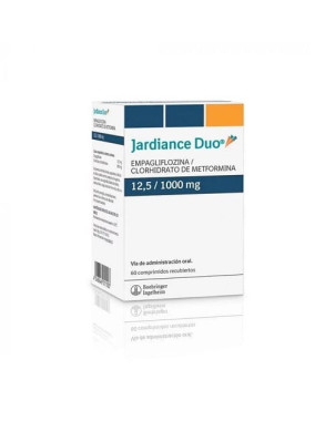 Jardiance Duo 12.5/1000 Mg 60 comprimidos