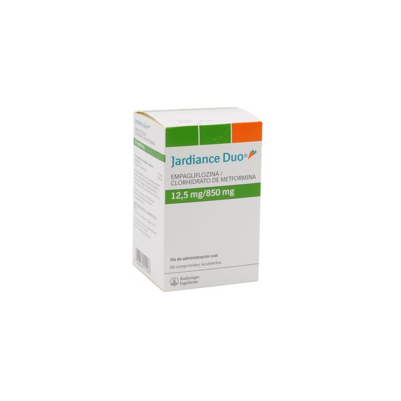 Jardiance Duo 12.5/850 Mg 60 Comprimidos