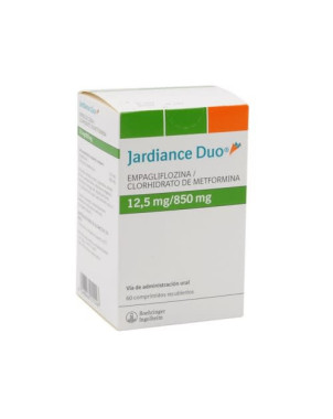 Jardiance Duo 12.5/850 Mg 60 Comprimidos