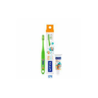 Vitis Cepillo Dental Kids + Gel 8 ml