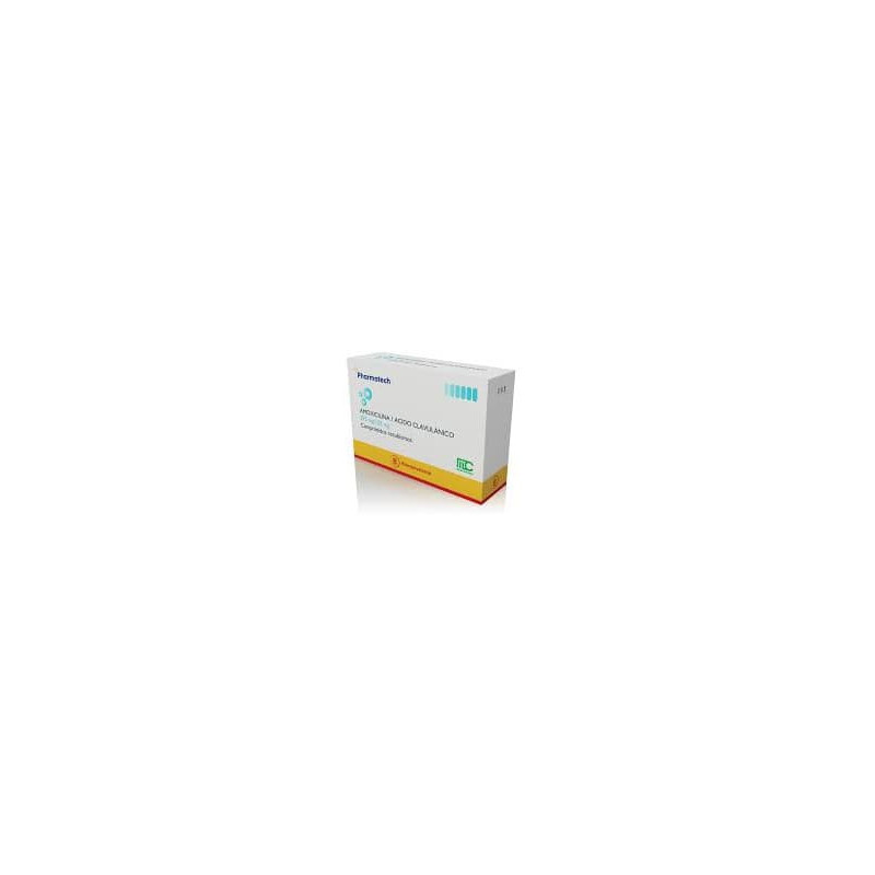 Amoxicilina + Acido Clavulanico 875mg/125mg x 14 Comprimidos recubiertos