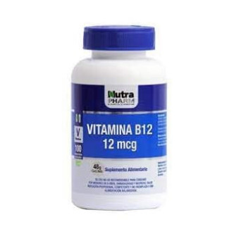 Vitamina B12 12 mcg  x 100 Comprimidos Masticables