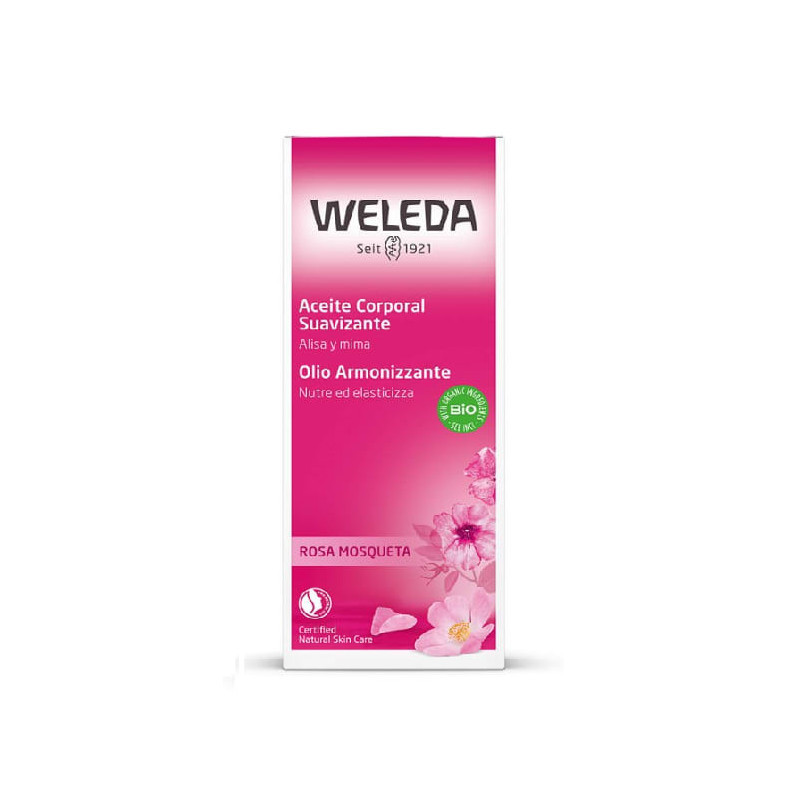 Aceite Corporal Suavizante Rosa Mosqueta 100 ml Weleda