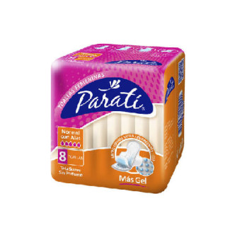 Toalla Higienica Para Ti Normal C/A x 8 Unid