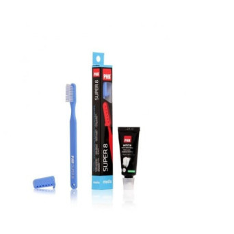 PHB Cepillo Super 8 Medio + Mini Pasta 15 ml