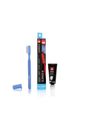 PHB Cepillo Super 8 Medio + Mini Pasta 15 ml