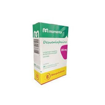 Desvenlafaxina 100 mg x 30 Comprimidos Recubiertos Momenta