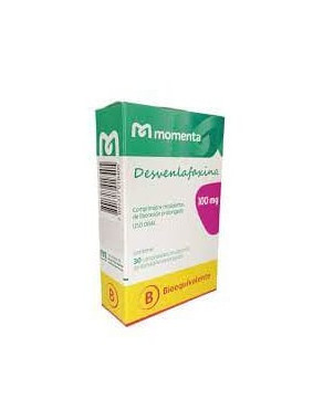 Desvenlafaxina 100 mg x 30 Comprimidos Recubiertos Momenta
