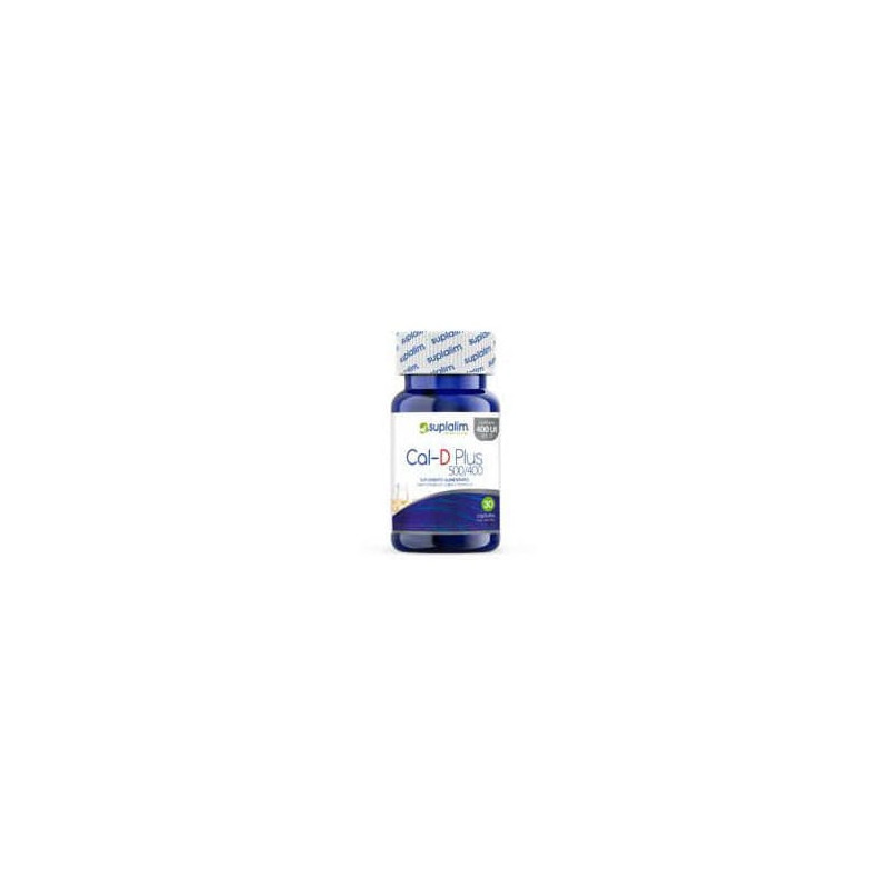 Cal-D Plus 500/400 x 30 Capsulas Suplalim