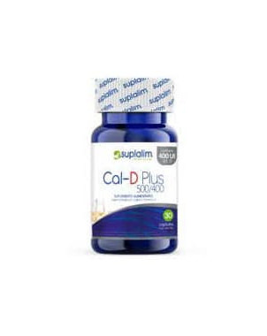 Cal-D Plus 500/400 x 30 Capsulas Suplalim