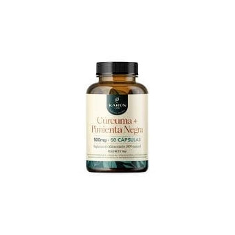 Curcuma + Pimienta Negra 500 Mg x 90 Caps Lab Karunlife