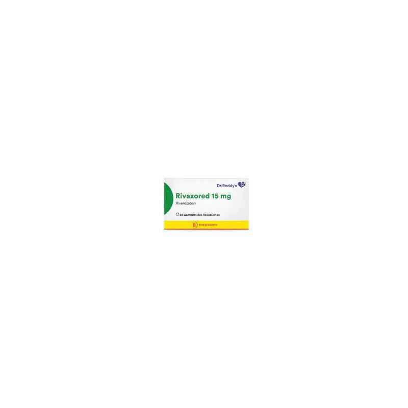 Rivaxored 15 mg 28 Comp Recubiertos