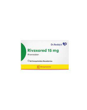 Rivaxored 15 mg 28 Comp Recubiertos