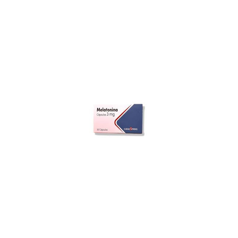 Melatonina 3 Mg 30 Capsulas Curaespring