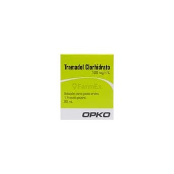 Tramadol Clorhidrato 100mg/Ml 20 Ml