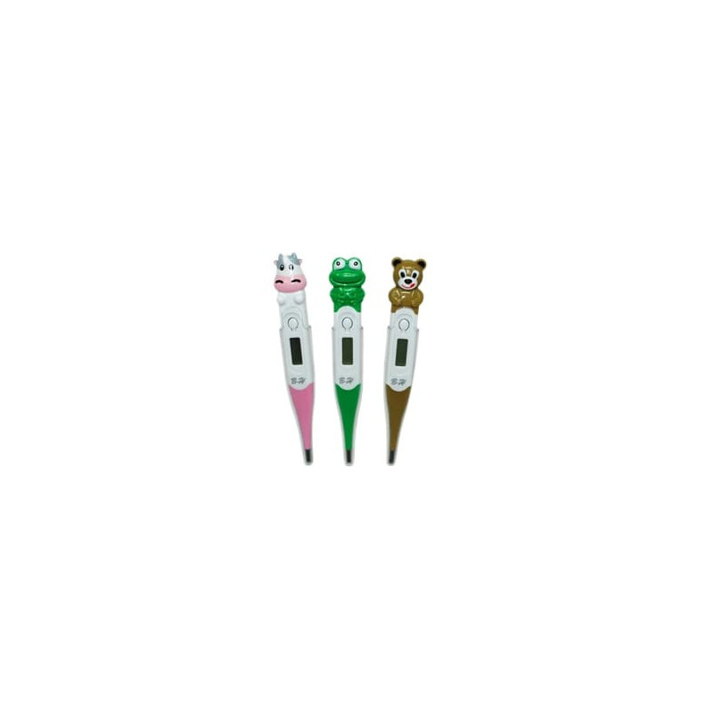Termometro Digital Punta Flexible Family Set Animalitos