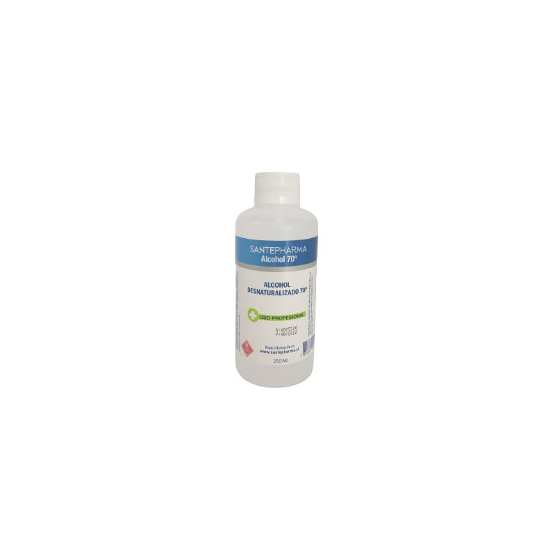 Alcohol Desnaturalizado 70° 250 Ml SantePharma
