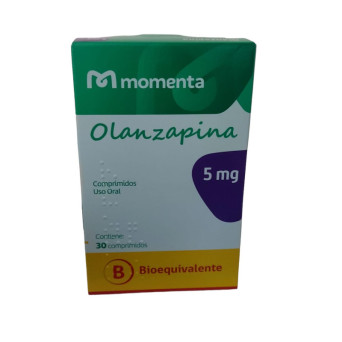 Olanzapina 5 mg x 30 comp