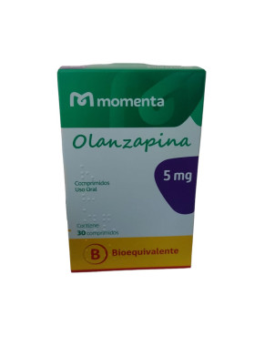 Olanzapina 5 mg x 30 comp