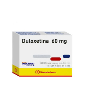 Duloxetina 60 mg 30 cápsulas Ascend