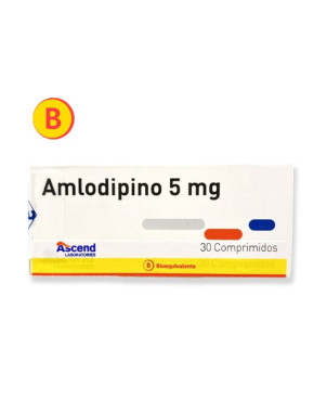 Amlodipino 5 mg x 30