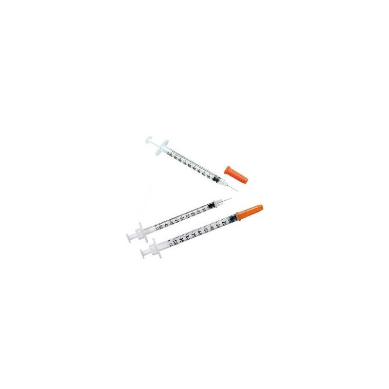 Jeringa de Insulina Desechable 30G x 13mm