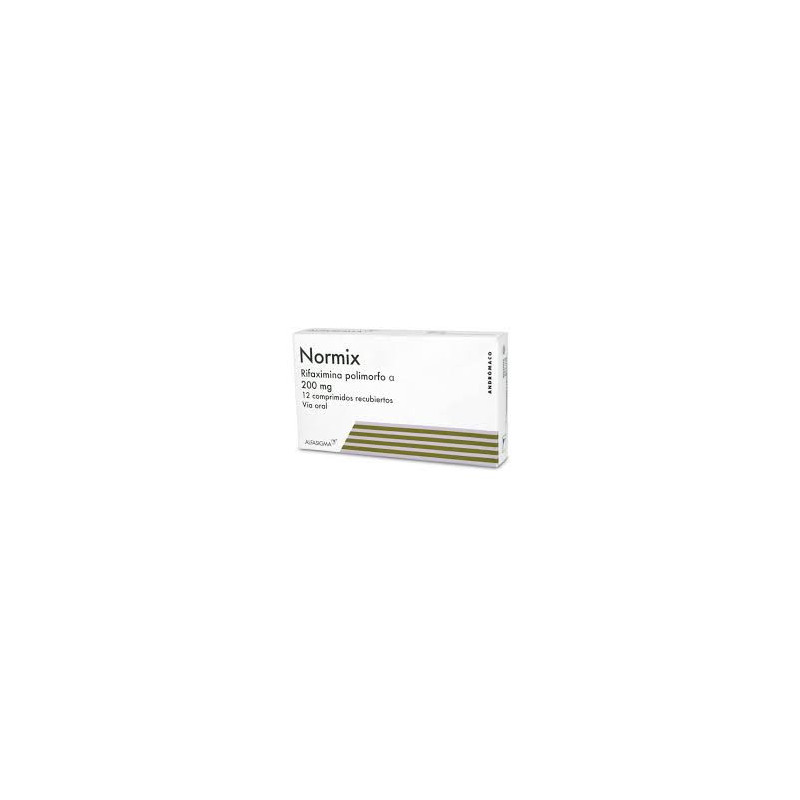 Normix 200 mg 12 comprimidos